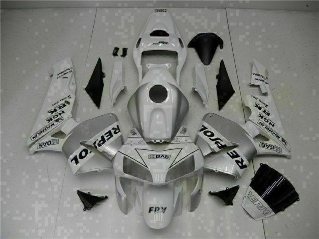 Honda CBR 600 RR 2003-2004 Verkleidung - Weiß Repsol Verkauf Honda CBR 600 RR 2003-2004 Verkleidung - Weiß Repsol Verkauf