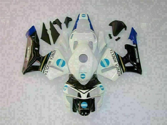 Honda CBR 600 RR 2003-2004 Vollverkleidung - Weiß Schwarz Verkauf Honda CBR 600 RR 2003-2004 Vollverkleidung - Weiß Schwarz Verkauf