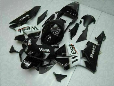 Honda CBR 600 RR 2003-2004 Verkleidungen - Schwarz West Verkauf
