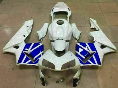 Honda CBR 600 RR 2003-2004 Verkleidung - Weiß Blau Verkauf