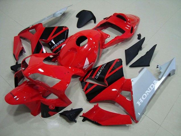Honda CBR 600 RR 2003-2004 Verkleidungen - Rot Silber Verkauf Honda CBR 600 RR 2003-2004 Verkleidungen - Rot Silber Verkauf