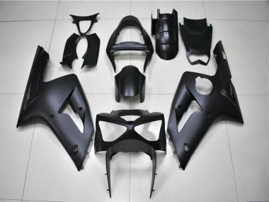 Kawasaki ZX6R 2003-2004 Verkleidungen - Matt Schwarz Verkauf
