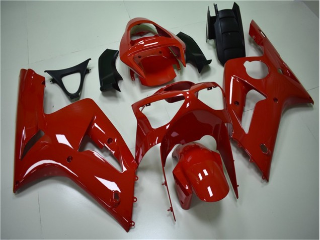 Kawasaki ZX6R 2003-2004 Verkleidungen - Rot Verkauf