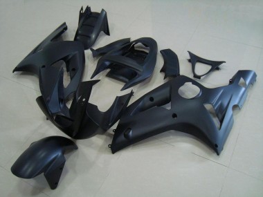 Kawasaki ZX6R 2003-2004 Verkleidung - Matt Schwarz Verkauf