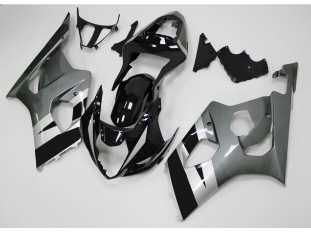 Suzuki GSXR 1000 K3 2003-2004 Verkleidungen - Schwarz Grau Verkauf