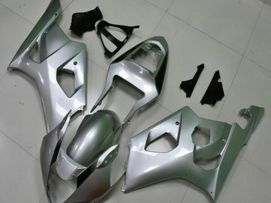 Suzuki GSXR 1000 K3 2003-2004 Verkleidungen Komplett Sets - Silber Verkauf