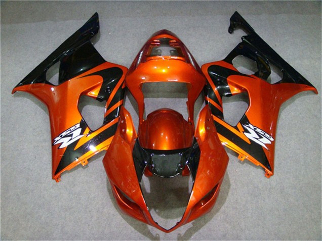 Suzuki GSXR 1000 K3 2003-2004 Verkleidungen - Orange Schwarz Verkauf Suzuki GSXR 1000 K3 2003-2004 Verkleidungen - Orange Schwarz Verkauf