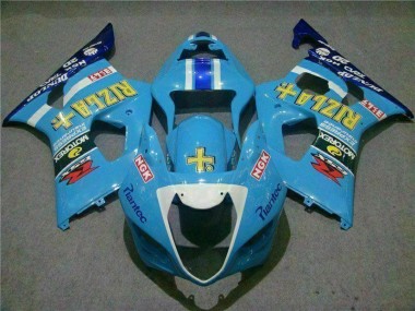 Suzuki GSXR 1000 K3 2003-2004 Verkleidungen - Blau Verkauf