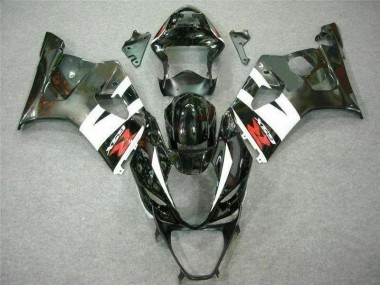 Suzuki GSXR 1000 K3 2003-2004 Verkleidungen & Plastik - Weiß Schwarz Verkauf