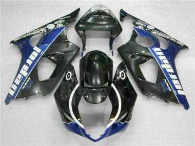 Suzuki GSXR 1000 K3 2003-2004 Verkleidungen & Plastik - Schwarz Blau Verkauf