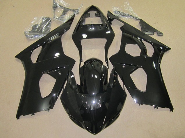 Suzuki GSXR 1000 K3 2003-2004 Verkleidungen & Plastik - Glänzend Schwarz Verkauf