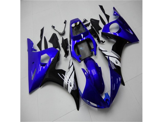 Yamaha R6 2003-2005 Verkleidungen - Blau Weiß Schwarz Verkauf