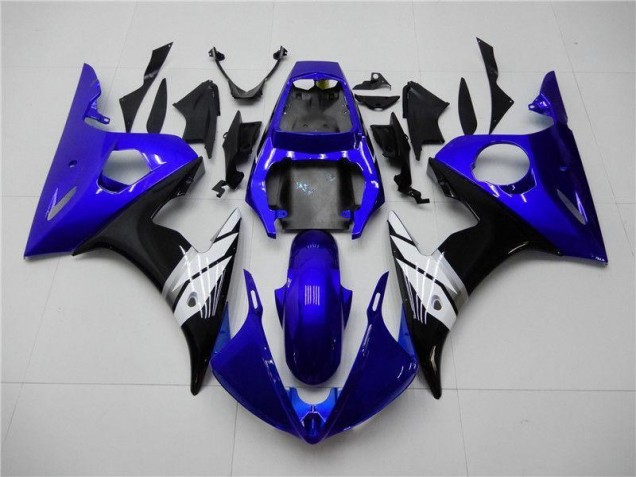 Yamaha R6 2003-2005 Verkleidungen - Blau Weiß Schwarz Verkauf