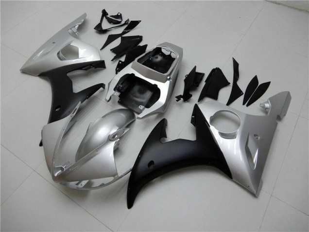 Yamaha R6 2003-2005 Verkleidungen - Silber Schwarz Verkauf