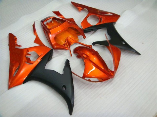 Yamaha R6 2003-2005 Verkleidungen - Orange Schwarz Verkauf