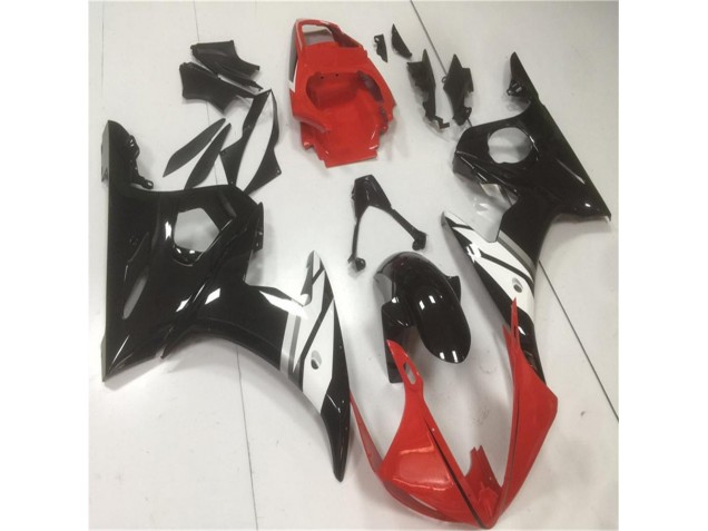 Yamaha R6 2003-2005 Verkleidungen - Rot Schwarz Weiß Verkauf Yamaha R6 2003-2005 Verkleidungen - Rot Schwarz Weiß Verkauf