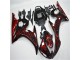 Yamaha R6 2003-2005 Verkleidungen - Schwarz rote Flamme Verkauf Yamaha R6 2003-2005 Verkleidungen - Schwarz rote Flamme Verkauf