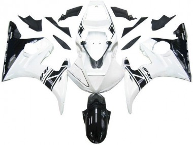 Yamaha R6 2003-2005 Verkleidungen - Schwarz Weißes Tribal Verkauf