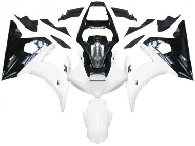 Yamaha R6 2003-2005 Verkleidungen - Schwarz Weiß Verkauf