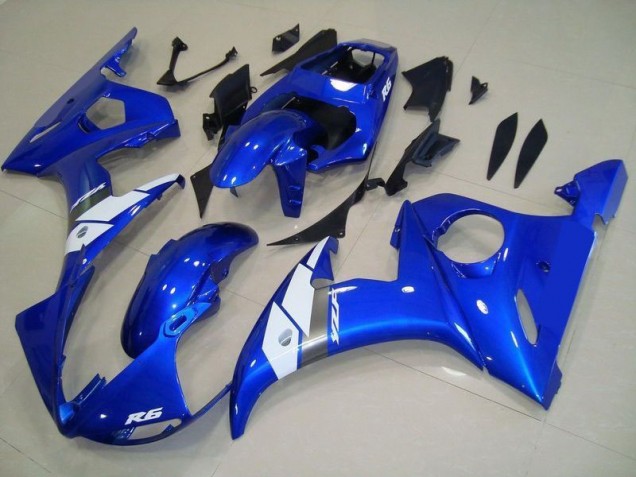 Yamaha R6 2003-2005 Verkleidungen - OEM Stil Blau Verkauf Yamaha R6 2003-2005 Verkleidungen - OEM Stil Blau Verkauf