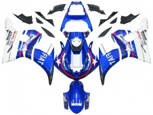 Yamaha R6 2003-2005 Verkleidungen - Blau Star Fiat Verkauf