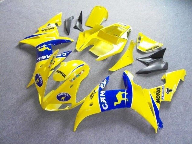 Yamaha R6 2003-2005 Verkleidungen - Gelb Blau Motul Camel Verkauf Yamaha R6 2003-2005 Verkleidungen - Gelb Blau Motul Camel Verkauf
