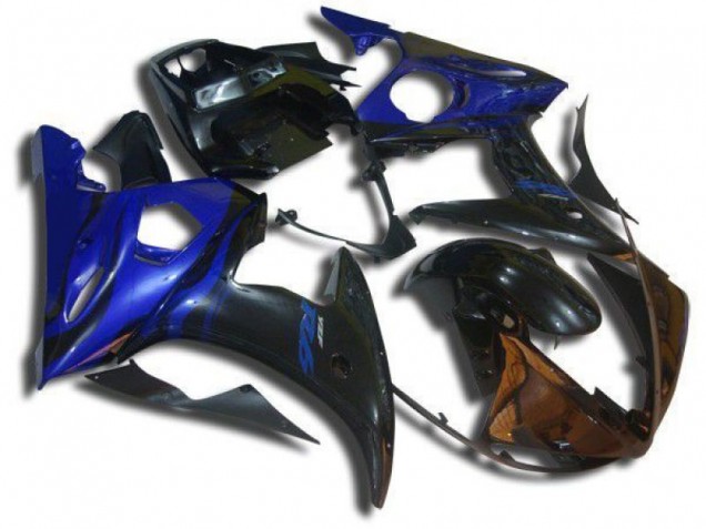 Yamaha R6 2003-2005 Verkleidungen - Blau Flamme Verkauf Yamaha R6 2003-2005 Verkleidungen - Blau Flamme Verkauf