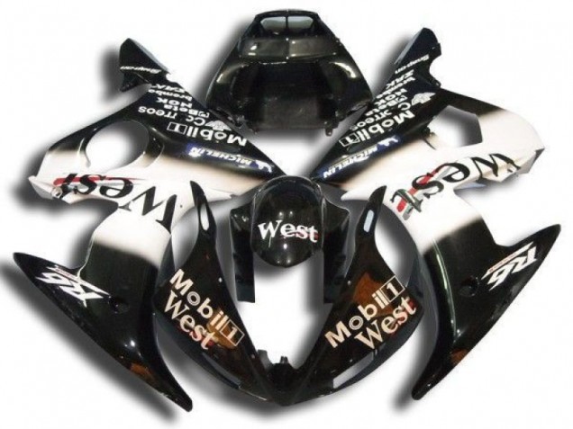 Yamaha R6 2003-2005 Verkleidungen - Schwarz Mobil West Verkauf Yamaha R6 2003-2005 Verkleidungen - Schwarz Mobil West Verkauf