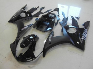 Yamaha R6 2003-2005 Verkleidungen - Matt Schwarz Glänzend Schwarz Verkauf