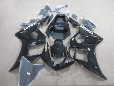 Yamaha R6 2003-2005 Verkleidungen - Schwarz Weiß Aufkleber Verkauf