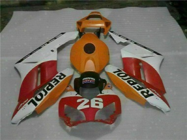 Honda CBR 1000 RR 2004-2005 Verkleidungen - Orange Rot Repsol 26 Verkauf