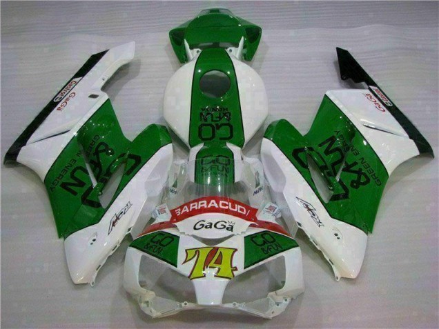 Honda CBR 1000 RR 2004-2005 Verkleidungen - Grün Weiß Verkauf Honda CBR 1000 RR 2004-2005 Verkleidungen - Grün Weiß Verkauf