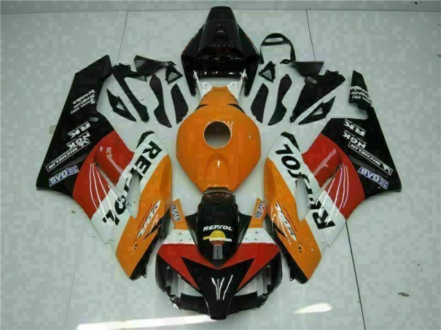 Honda CBR 1000 RR 2004-2005 Verkleidung - Orange Schwarz Repsol Verkauf Honda CBR 1000 RR 2004-2005 Verkleidung - Orange Schwarz Repsol Verkauf