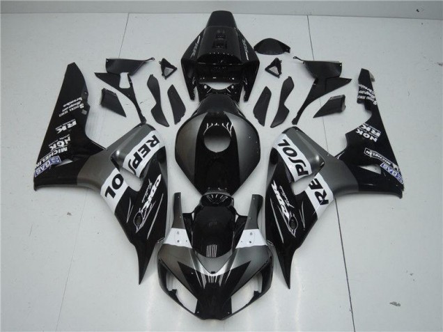 Honda CBR 1000 RR 2004-2005 Verkleidung - Grau Schwarz Repsol Verkauf Honda CBR 1000 RR 2004-2005 Verkleidung - Grau Schwarz Repsol Verkauf
