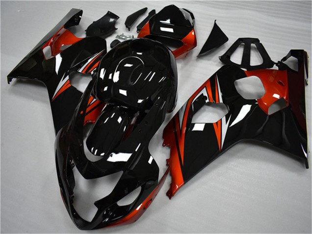 Suzuki GSXR 600 / 750 K4 2004-2005 Verkleidungen - Orange Schwarz Verkauf