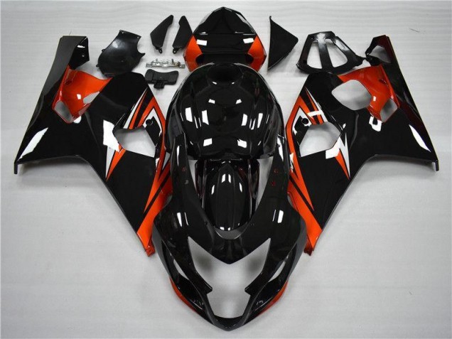 Suzuki GSXR 600 / 750 K4 2004-2005 Verkleidungen - Orange Schwarz Verkauf
