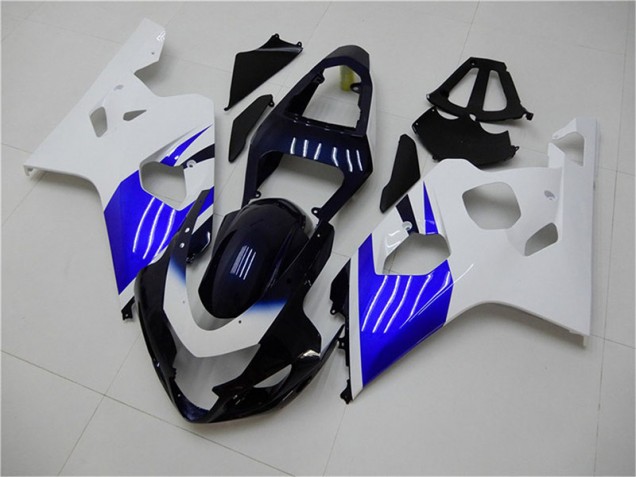 Suzuki GSXR 600 / 750 K4 2004-2005 Verkleidungen - Weiß Blau Verkauf