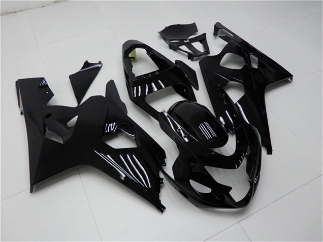 Suzuki GSXR 600 / 750 K4 2004-2005 Verkleidungen - Glänzend Schwarz Verkauf