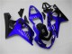 Suzuki GSXR 600 / 750 K4 2004-2005 Verkleidungen - Blau Schwarz Verkauf