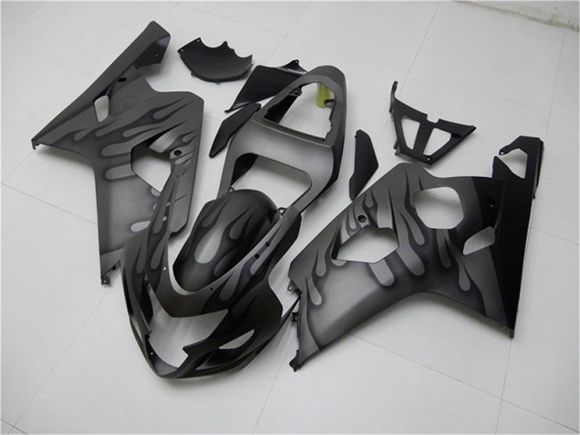 Suzuki GSXR 600 / 750 K4 2004-2005 Verkleidungen - Schwarz Grau Verkauf