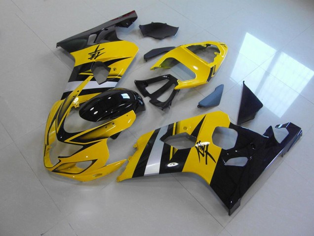Suzuki GSXR 750 K4 2004-2005 Verkleidungen - Gelb Schwarz Verkauf