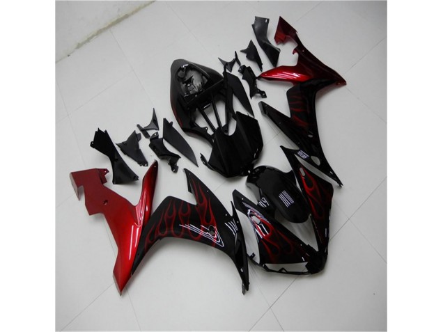 Yamaha R1 2004-2006 Verkleidungen - Rot Schwarz Verkauf Yamaha R1 2004-2006 Verkleidungen - Rot Schwarz Verkauf