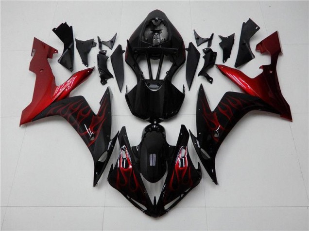Yamaha R1 2004-2006 Verkleidungen - Rot Schwarz Verkauf Yamaha R1 2004-2006 Verkleidungen - Rot Schwarz Verkauf