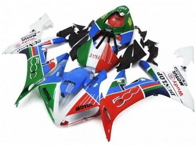 Yamaha R1 2004-2006 Verkleidungen - Grün Rot Blau Weiß Verkauf Yamaha R1 2004-2006 Verkleidungen - Grün Rot Blau Weiß Verkauf