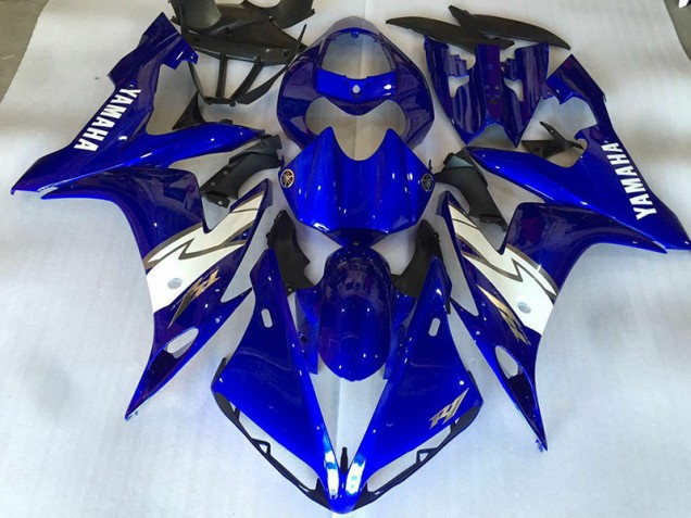 Yamaha R1 2004-2006 Verkleidungen - Glänzend Blau Weiß Verkauf Yamaha R1 2004-2006 Verkleidungen - Glänzend Blau Weiß Verkauf