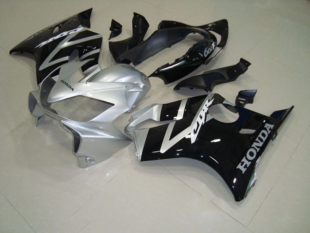 Honda CBR 600 F4i 2004-2007 Verkleidungen - Schwarz Silber Verkauf