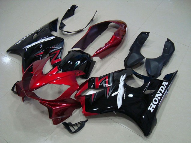 Honda CBR 600 F4i 2004-2007 Verkleidungen - Candy Rot Schwarz Verkauf