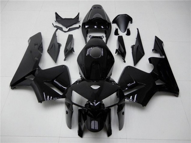 Honda CBR 600 RR 2005-2006 Verkleidungen - Glänzend Schwarz Verkauf