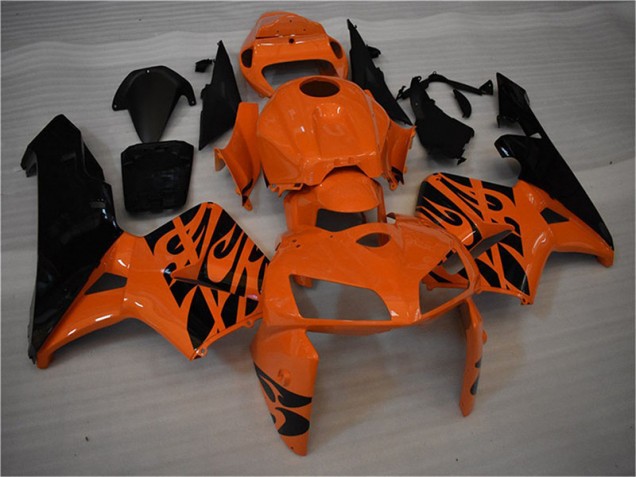 Honda CBR 600 RR 2005-2006 Verkleidungen & Plastik - Orange Schwarz Verkauf