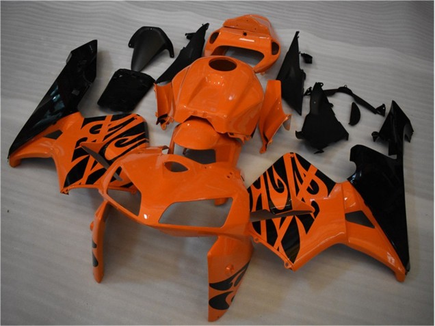 Honda CBR 600 RR 2005-2006 Verkleidungen & Plastik - Orange Schwarz Verkauf